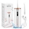 Portable Dental Water Flosser Oral Irrigator USB Rechargeable Water Floss Jet Tooth Cleaner IPX6 280ml Mouth Washing Machine