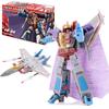 Трансформация Starscream False Eperor Air Craft с подставкой и Cape Crown Action Figure Игрушка в подарок
