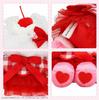 Персонажи Sanrio Серия Вишневый Взбив Маскот Брелок Hello Kitty Держатель для ключей Плюшевый Милый Подарок Оригинальные Товары Школьная Сумка Рюкзак Кошка Pos Доставка