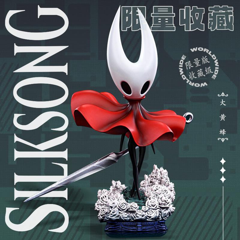 Hollow Knight Silksong Хорнет Фигурка Боевая Сцена Коллекционная Статуя Модель Настольный Декор Для Фанатов Игровых Периферийных Устройств Коллекционеров