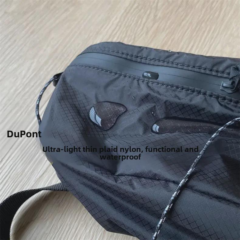 Ультратонкая 3-метровая светоотражающая водонепроницаемая нейлоновая клетчатая сумка DuPont на пояс и грудь
