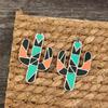 2PC Women's Fashion Cactus Earrings Jewelry Accessories Suitable for Date, Party, Festival Gifts-1020
