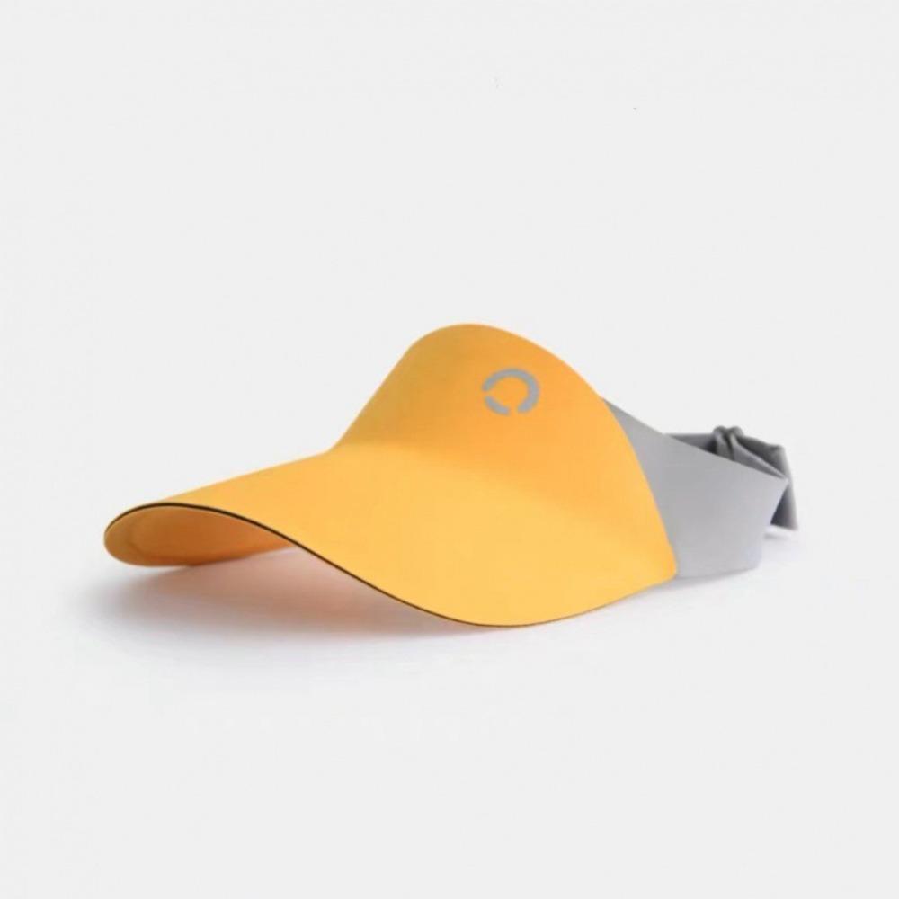 Contrast Color Summer Kid Sunhat Korean Style Children's Empty Top Cap Seamless Sun Hat  Kid