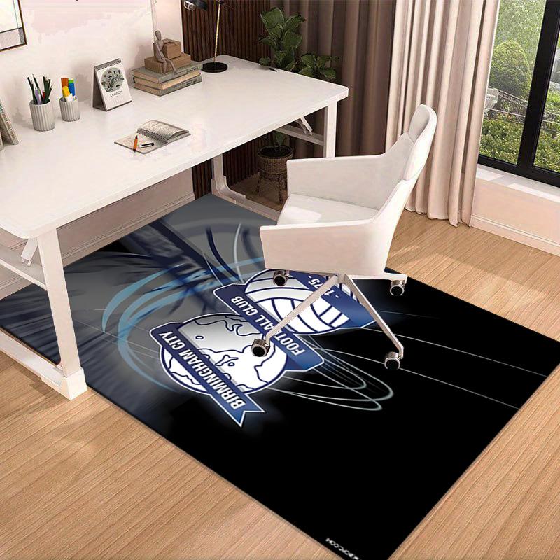 Birming-ham Football Club Printed Area Rug for Office, Chair Rug, Decorative Carpet Floor Mat, Large Size Fan gifts Christmas gifts