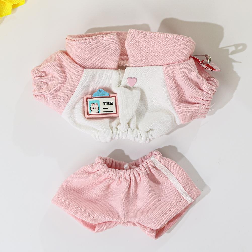 Для куклы Labubu Одежда Модная одежда Толстовки Кукольная одежда Цветовые толстовки Кукольные аксессуары Милые украшения Маленькая одежда