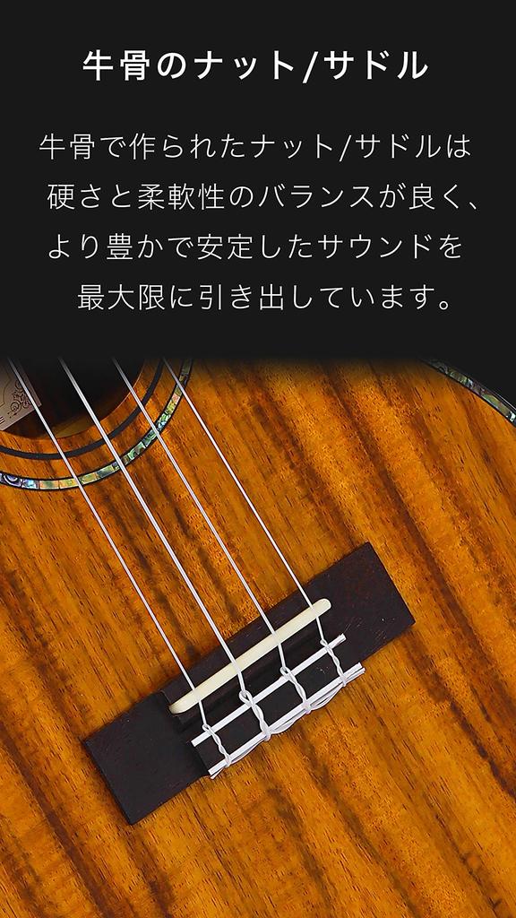 Aostin Austin Ukulele Tenor Size Hawaiian Core Slotted Head AT100 Year of 8 Domestic Warranty Instruction Book of 11 Carefully Selected Chord Policing