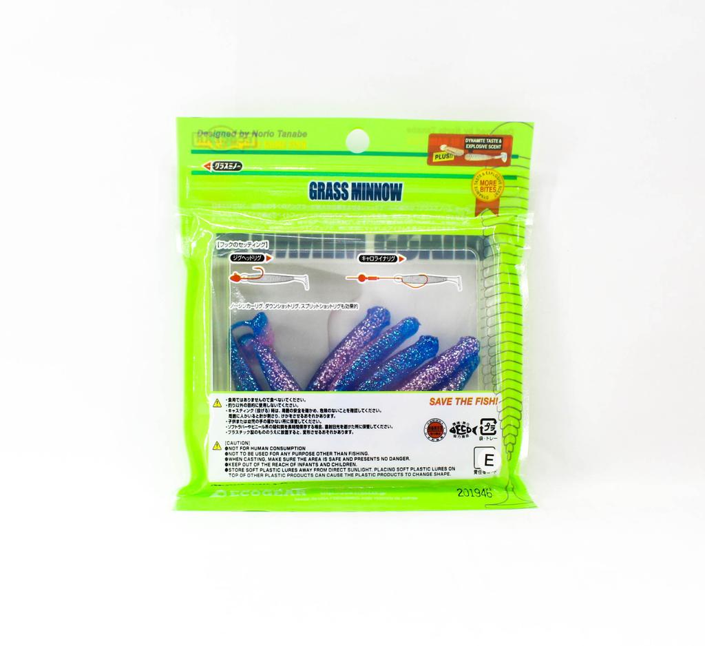 Распродажа Ecogear Мягкая приманка Grass Minnow M 2-1/2 дюйма 10 шт./упак. 551 (5939)