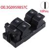 Новая кнопка переключателя стеклоподъемника для Volkswagen VW Touran Touareg Skoda Supreb Karoq Kodiaq 3G0959857C 3G0959857B