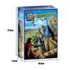 Carcassonne Classic Board Game for Family Party 2 5 Players Fun Tile Placement Strategy Game Best Gift Idea