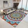 Винтажный ковер с принтом, яркий, ковры для домашнего декора, противоскользящий коврик для гостиной, спальни, балкона, для помещений и улицы