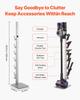 VEVOR Vacuum Stand, Compatible with Dyson G5 V15 V12 V11 V10 V8 V7 V6 Series Upright Vacuums Cleaners & Accessories