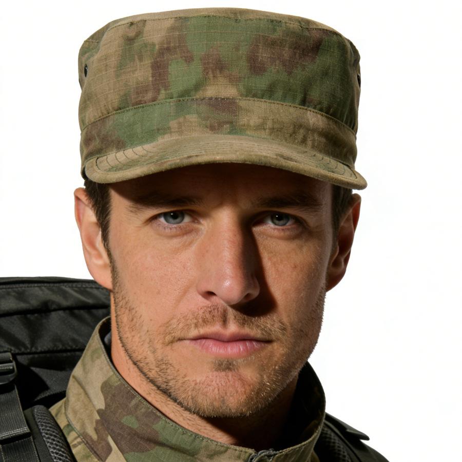 Blank Plain Camo Fitted Hats Men's Tactical Cap Multicam FG atacs Caps Baseball Desert FG Camouflage Cap Soldier Hat Gear