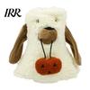 Cushioned Wine Bottle Protector Halloween Ghost Fleece Bag, Cute Plush Party Accessory Cover for Dinner Table, Decoration Bag