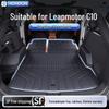 Коврик в багажник для Leapmotor C10: Интегрированный коврик в багажник TPE26, Аксессуар для интерьера автомобиля