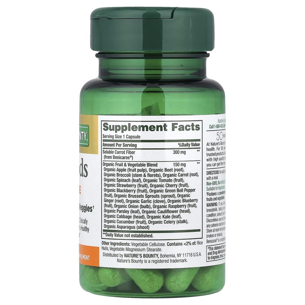 Nature's Bounty Superfood Plus Immune, 30 Capsules