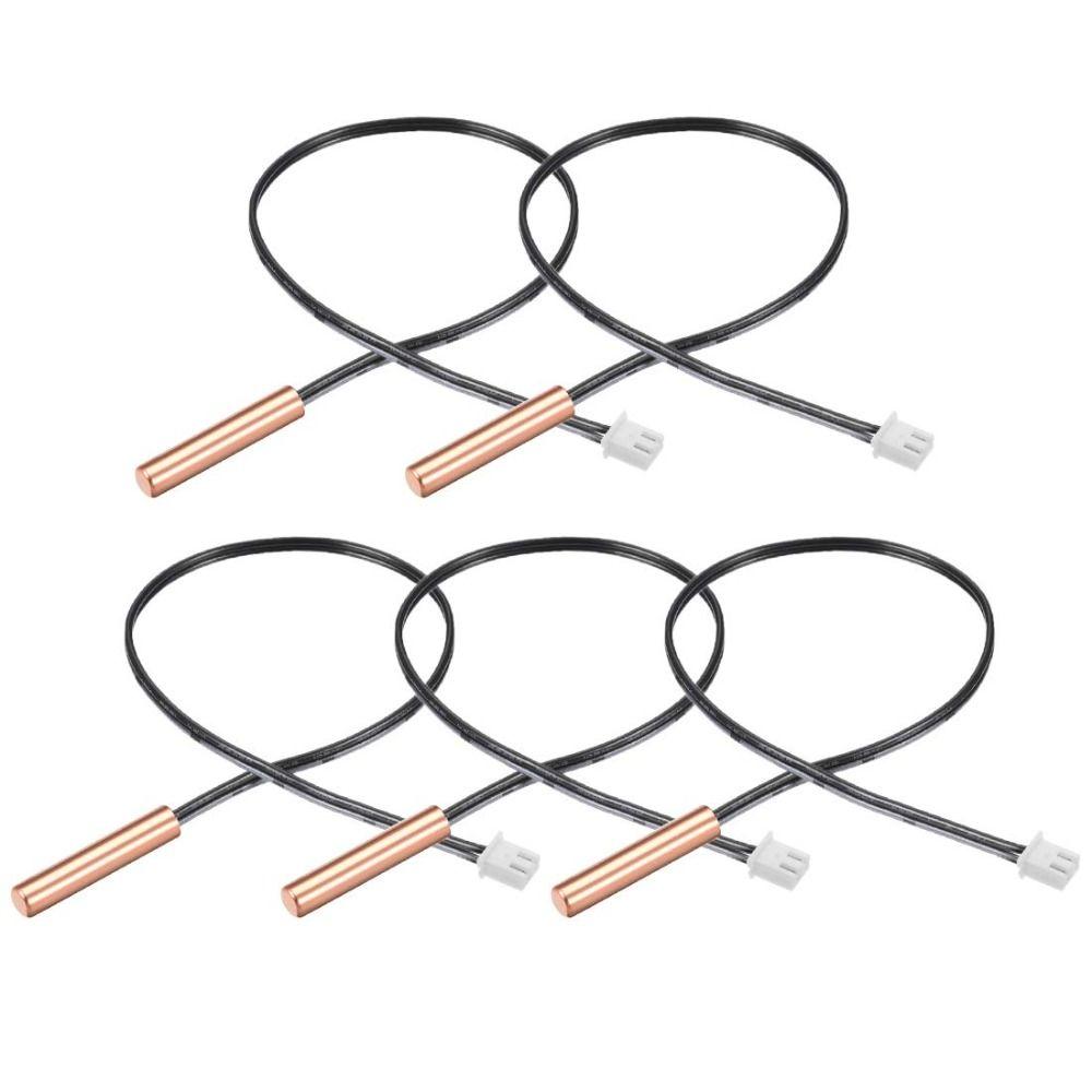 5 Pcs 40cm /15.7inch 10K NTC Thermistor Probe 10K for Air Conditioner