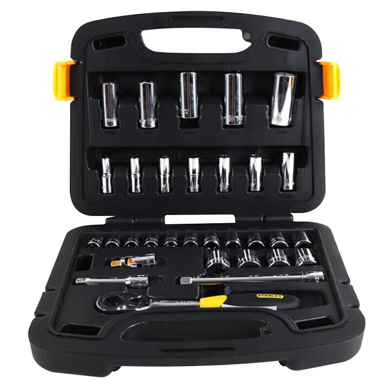 Stanley 31-Piece Metric Socket & Ratchet Wrench Set