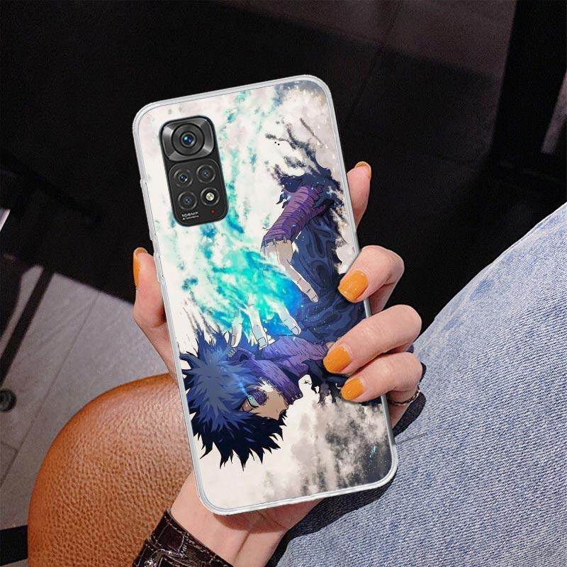 My Hero Dabi Bnha Phone Case For Xiaomi Redmi Note 15 14 13 12S 12 11 Pro Plus 14S 11S 11E 10 10S 11T 5G Personalized Cover Redm