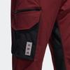 adidas CNY Wvpnt Брюки-джоггеры мужские с контрастной строчкой, обычная посадка, зауженные, цвет красный HC0263