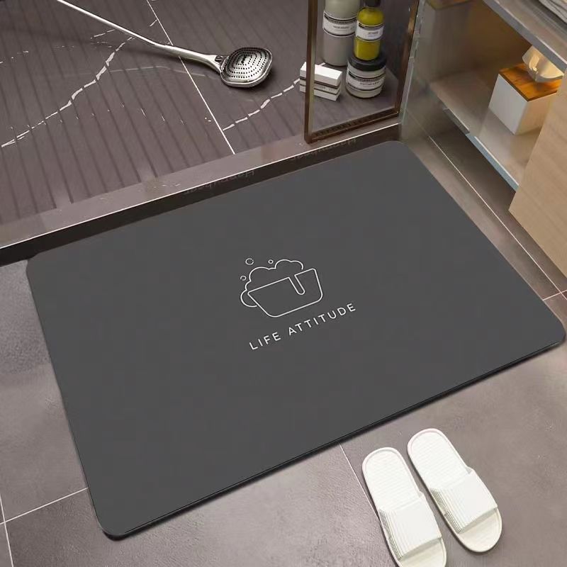 Diatom Mud Floor Mat Household Kitchen Entry Mat Simple Entry Carpet Bathroom Absorbent Quick-drying Non-slip Carpet