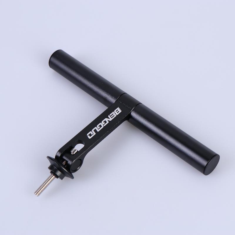 Adjustable Metal Handlebar Extension for Bicycle Perfect Mount for Camera and Light