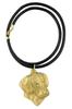 Rhodesian Ridgeback, African Lionhound - necklace with a dog in a gift box, gold-plated pendant for a dog lover, striking jewelry by Art-Dog
