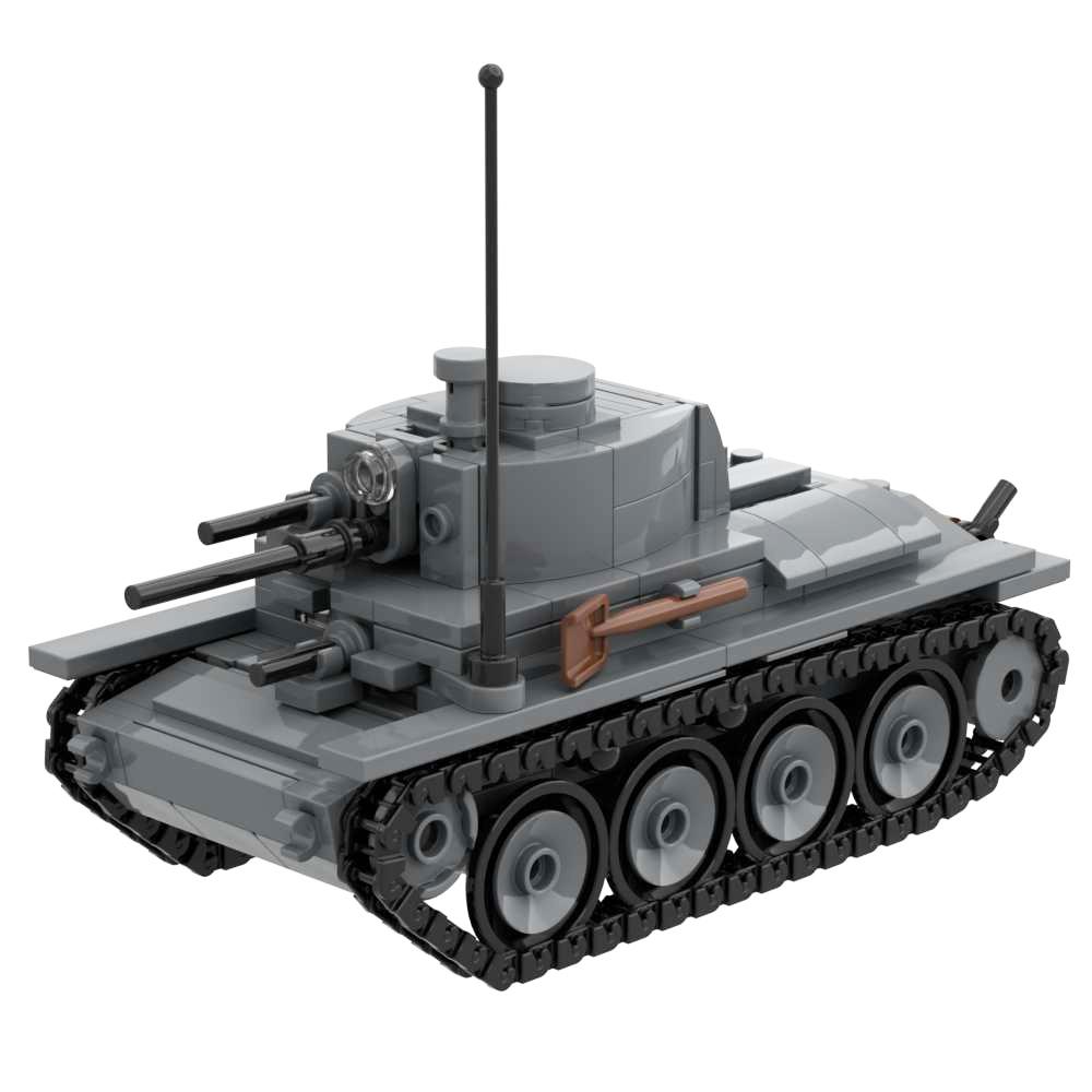 Легкий танк M3 38T Стюарт Военный конструктор ww2 Армейские кубики Набор для сборки Совместим с брендами