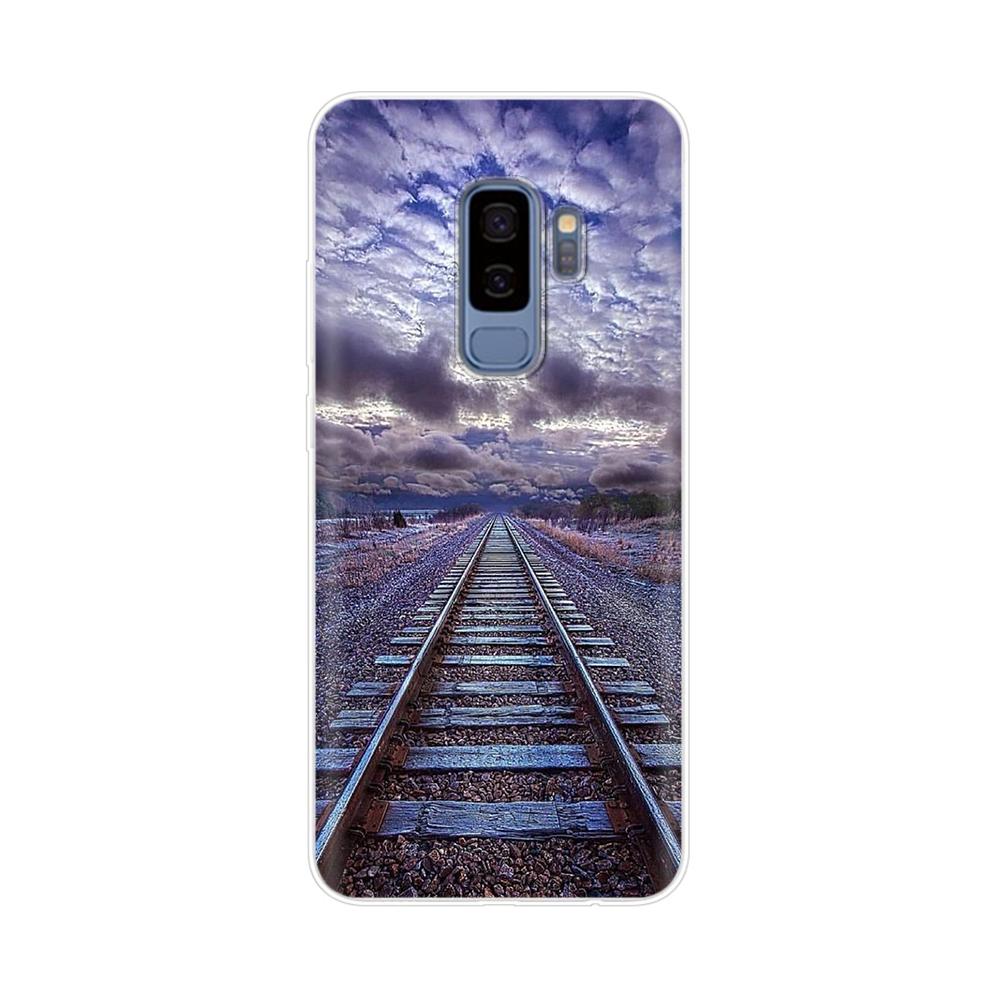 Ударопрочный чехол для Samsung Galaxy S9 Plus Чехол для телефона Животные Расписной Мягкий ТПУ Чехол для Samsung Galaxy S9 S9+ S 9 Fundas