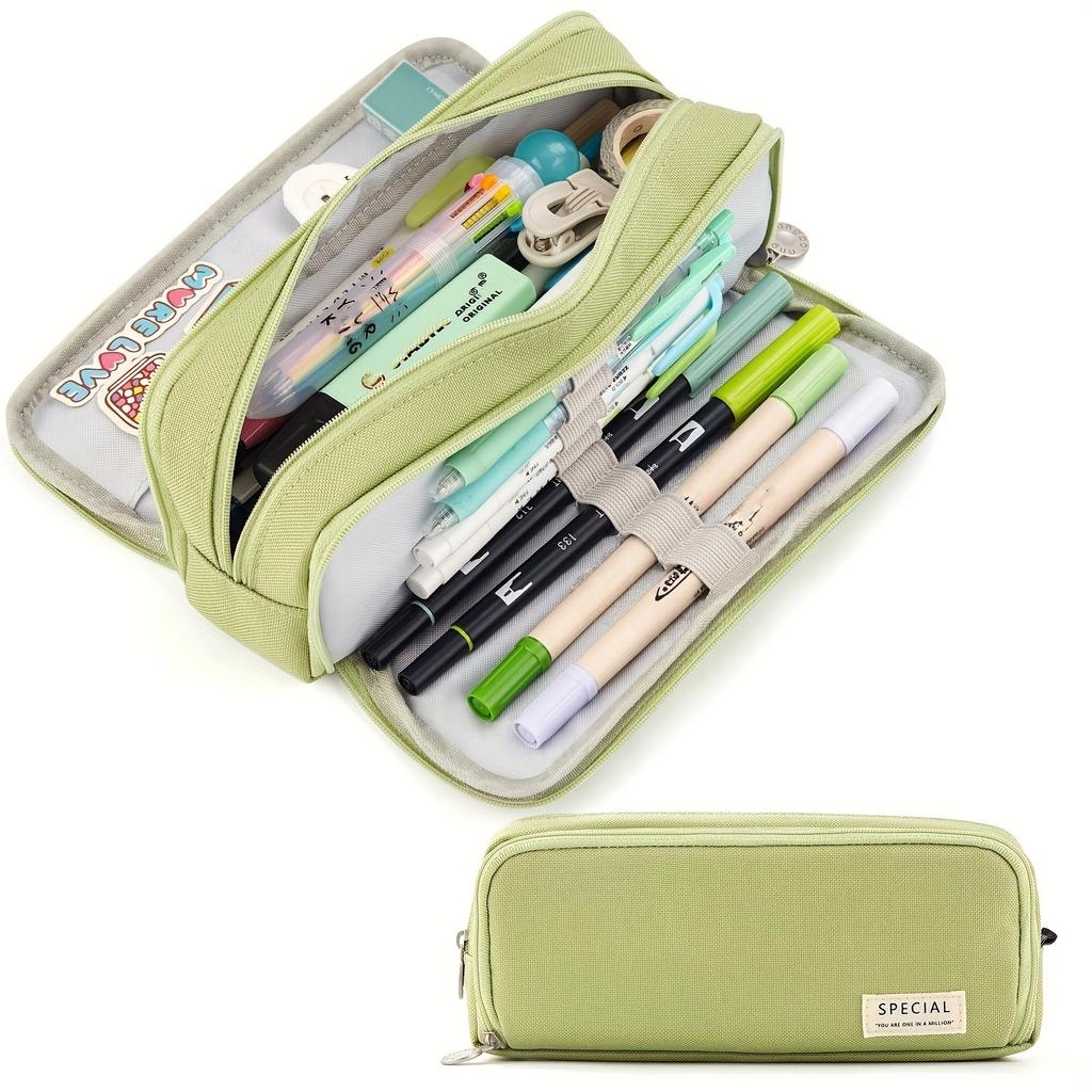 Back to School Stationery Set with High Appearance Pencil Pouch, Elementary Student Reward Gift, Multifunctional Pencil Case Learning Supplies