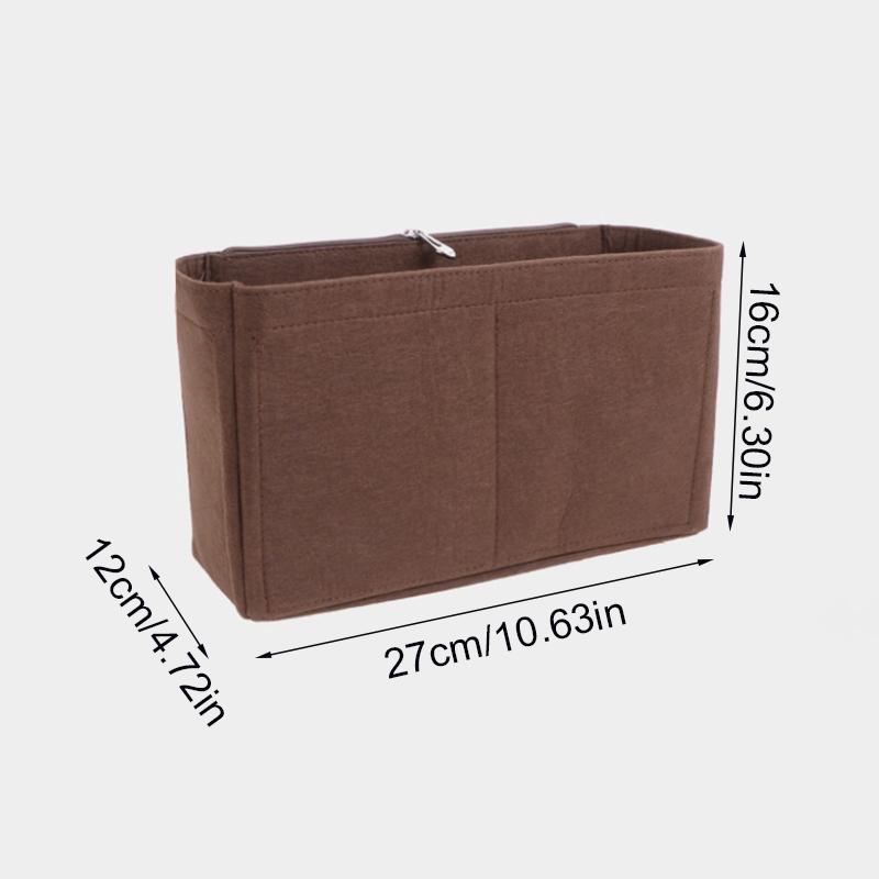 Набор сумок для мамы и дочки, дизайнерские сумки, войлочный органайзер для внутренней сумки, войлочная сумка-вкладыш, аксессуары для макияжа, войлок 27x12x16см