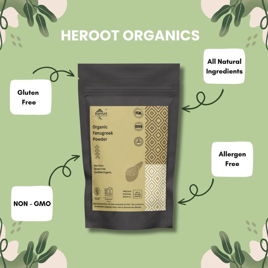 Heroot Порошок семян пажитника | Порошок мети | Растительный ингредиент для приготовления пищи