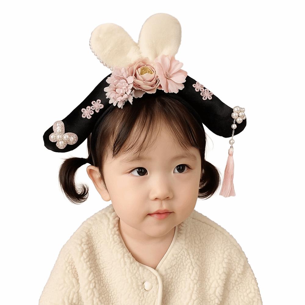 Cloth Hanfu Hair Hoop Pearl Chinese Style Headband Classical Ancient Style Headwear Festival