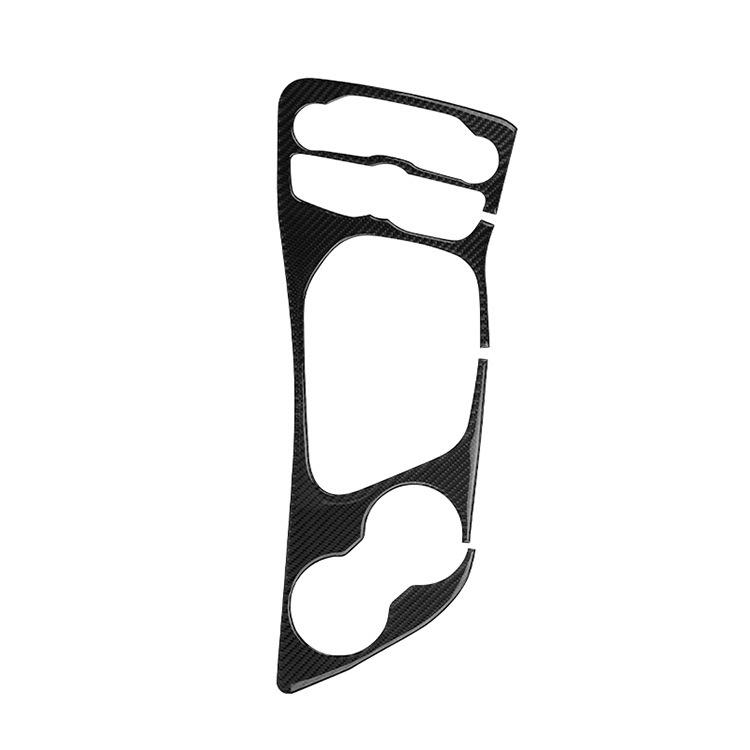 For Dodge Challenge 2015 2016 2017- 2024 Accessories Carbon Fiber Interior Central Control Gearbox Panel Decoration Sticker 5D