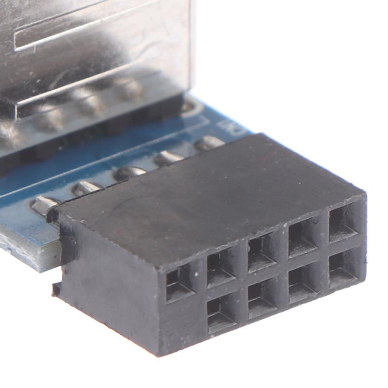 9-контактный разъем материнской платы на 2 порта USB 2.0 A, внутренний разъем-адаптер