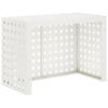 Air Conditioner Cover White 100 x 50 x 70 cm Steel