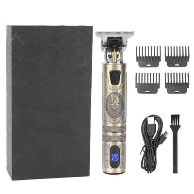 Электрическая машинка для стрижки волос USB портативная профессиональная ретро-машинка для стрижки волос