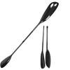 Professional Durable Portable Carbon Fiber Adjustable Spoon Shell Paddle for Kayak Canoe Fishing