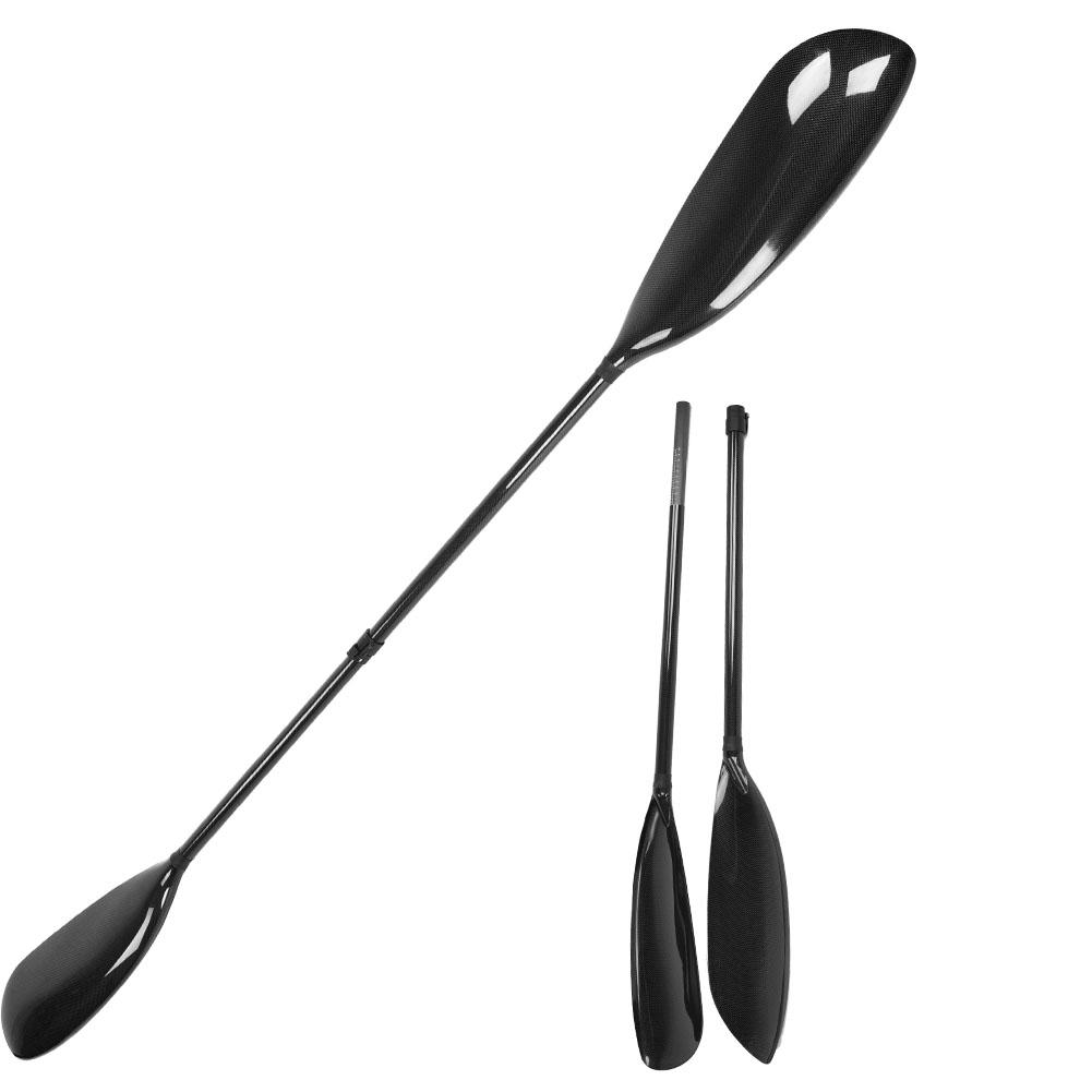 Профессиональное прочное портативное весло из углеродного волокна с регулируемой оболочкой для рыбалки на байдарках и каноэ