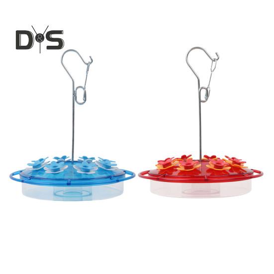 Кормушка для колибри 450 мл с насестом и портами для кормления, подвесная кормушка для диких птиц для декора сада и заднего двора