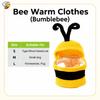 Universal Bird Warm Clothes Cold-resistant Bird Outfit Gifts Bee Style Parrot Costume  Cockatiel
