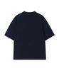 BEYOND CLOSET [Collection Line] Bandana Patch Detail Pique T-Shirt Navy