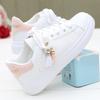 Women Sneaker Breathable Students Casual Shoes Sports for Girl Flat Mesh White Shoes Vulcanize Desginer