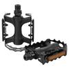 2pcs Bicycle Flat Made of Aluminum Hollow For Mountain Road Replacement Durable Pedals, Pedals, Alloy, Lightweight, Design, Double-sided Pedal,