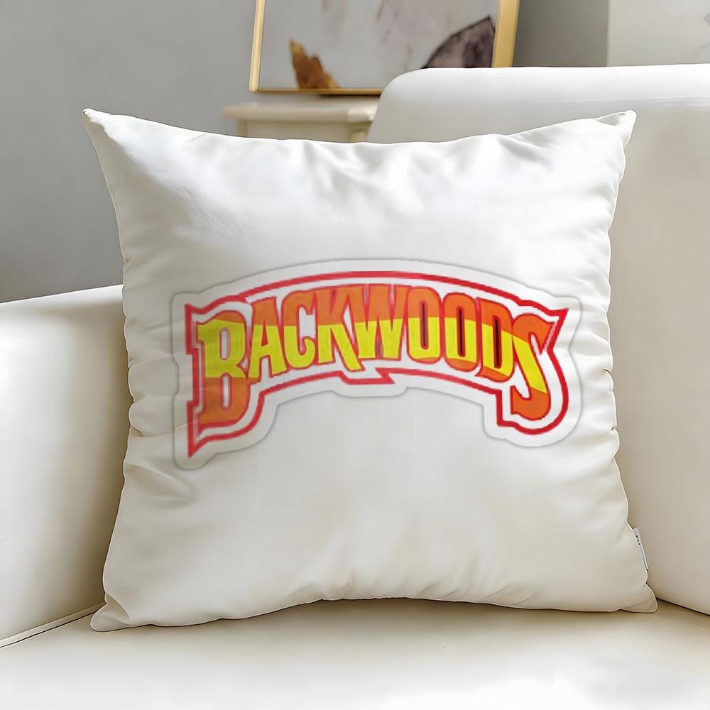 Popular Bbackwoodsfed Cushion Cover Soft EasyWash Pillow Case Versatile for Couch Bed Travel and Office