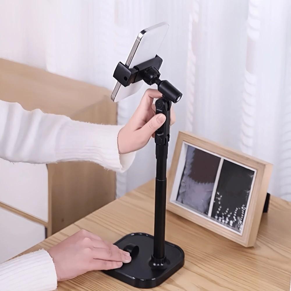 Adjustable Height Telescopic Phone Stand Overhead Mobile Phone Bracket  Mobile Accessories