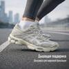 Asics Gel-Cumulus 16 Удобные Дышащие Поддерживающие Кроссовки Унисекс Кроссовки для Бега Светло-зеленый 1203A733-300