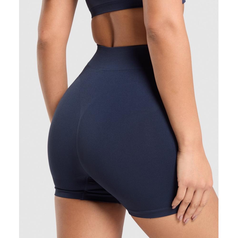 Gymshark Бесшовные боксеры Темно-синие B6a7i Uctn