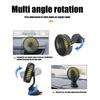 Single Head Small Cooling Air Fan Multi-Angle Rotatable Portable Vehicle Fan 3 Speeds for Dashboard SUV RV Truck Sedan