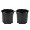 2 Pcs RV Cup Holder Insert Plastic Spilling Proof Replacement Drink Can Holder Insert for Boats Ships Cars Trucks
