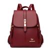 New Korean Version Simple and Fashionable Women's Backpack Commuting Versatile Large Capacity Single Shoulder